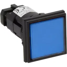 IDEC HW Series Square Flat LED Pilot Light with 22 mm Mounting Hole Dia, HW2P-1Q4S-picture-48