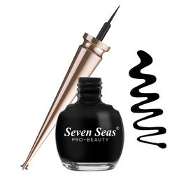 Seven Seas Long Lasting Liquid Colored Eyeliner 5ml- Black 01-42