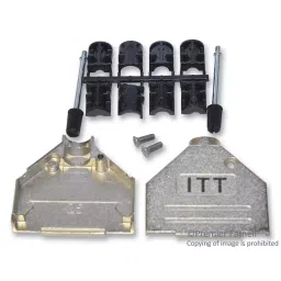 ITT CANNON D Sub Backshells BACKSHELL, D SUB, DB, ZINC, DBFME-101-picture-30
