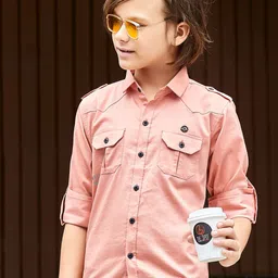 MashUp Boys Classic Printed Casual Shirt-picture-33