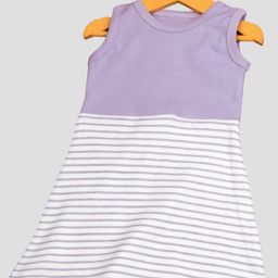 BAESD Girls Striped Cotton A-Line Dress-image-48