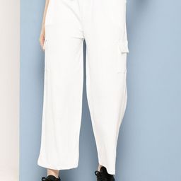 BAESD Girls Pleated Relaxed Fit Cargos Trousers-picture-38