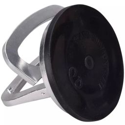 FLAMINGO ENTERPRISE Single Section Cut Glass Lifter Aluminium & Rubber Silver Hand Grip Present, FM-385-image-86