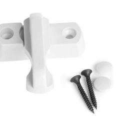 BHOOLU&GOOLU Plastic Child Safe Security Window Door Sash Lock Safety Lever Handle Sweep Latch,2 Count image 3