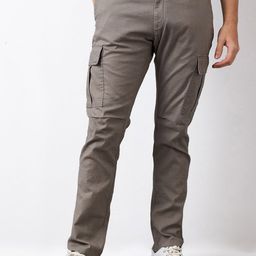 SPYKAR Men Regular Fit Cargos Trouser-image-82