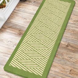 Saral Home Hand Woven Washable Yoga Mat - Green-18