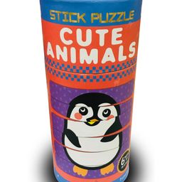 Popcorn games and Puzzles - Cute Animals Stick Puzzle - Multicolor - 18 Sticks-15