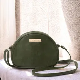 VISMIINTREND Women Crossbody Bag Stylish Travel Mini Sling Bag with Adjustable Strap Premium Quality Pu Leather Girls Shoulder Bag - Green-picture-41