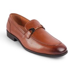 Tresmode Men Leather Loafers-image-83