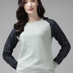 The Roadster Lifestyle Co. Cotton Round Neck Pullover Sweatshirt-image-48
