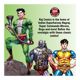 pinwheel books Tanashah Special Collector's Edition- Nagraj & Super Commando Dhruva - Hindi image 4