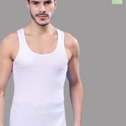 FBAR Men Pack Of 2 Scoop Neck Ribbed Pure Cotton Gym Vest-picture-14