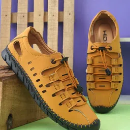 HIDA Men Suede Shoe-Style Sandals-image-55