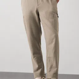 Red Flame Men Solid Relaxed Fit Cargo Trouser-image-56