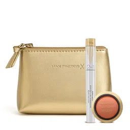 Max Factor Set of 2 Masterpiece 2 In 1 Mascara 7ml - 001 & Facefinity Blush 1.5g - 40-30
