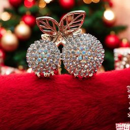 CHRONEX Rhinestone Butterfly Design Claw Clip-21