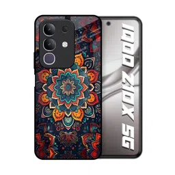 QRIOH Floral Printed IQOO Z10x 5G Silicone Back Case-picture-17