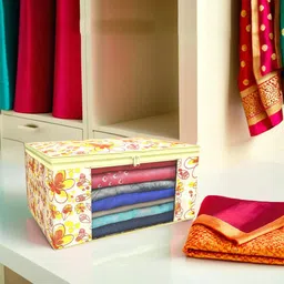 Kuber Industries Cream-Coloured Set of 4 Regular Drawer Organiser Organisers image 3