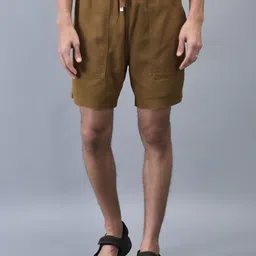 Woodland Men Mid-Rise Regular Fit Shorts-image-56