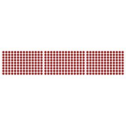Comet Busters Bindiful Set Of 3 Traditional Bindis - Red image 3