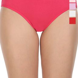 DHANDAI FASHION Pack Of 5 Pure Cotton Mid Rise Hipster Briefs Soft Cotton Panty (SC-M-9)Ml-image-50