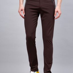 MOUNTAIN COLOURS Men Low-Rise Regular Trousers-image-9