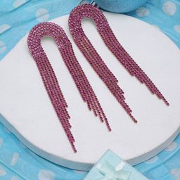 KPOP Gold-Plated Contemporary Drop Earrings-image-7