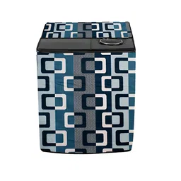 The Furnishing Tree Blue Plastic Washing Machine Cover-58