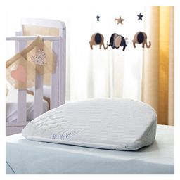The White Willow Memory Foam C-Shaped Wedge Pregnancy Pillow for Maternity, Belly, Back, Knee, Between Legs Support - White-0