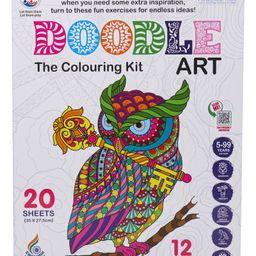 Ratnas Doodle Art Colouring Kit - Multicolour-image-70