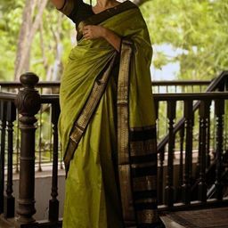 Rujave Woven Design Zari Art Silk Kanjeevaram Saree-image-80