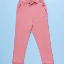 Purple United Kids Girls Joggers Trousers-image-65