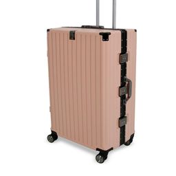 EVERBEST Hard Sided Trolley Suitcase-26