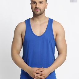 Friskers Pack Of 2 Cotton Anti-Bacterial Innerwear Gym Vests 10525C-02-05-image-28
