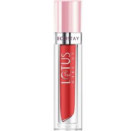 LOTUS Make-up Ecostay Matte Vitamin E Liquid Lipstick - 4 g - Scarlet Red EL08-58