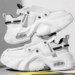Bizazo Men White Casual Shoes-image-86
