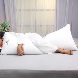 Sleepstore White Fibre Filled Cotton Sleep Pillow-image-6