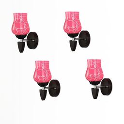 SOMIL Pink Glass Cylinder Wall Lamps-image-19