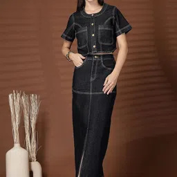 plusS Cotton Top With Skirt Co-Ords-picture-10