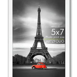 ArtzFolio White 1 Pieces Wood Table Photo Frames-image-88