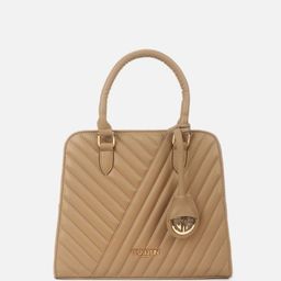 Carlton London Structured Quilted Handheld Bag-49