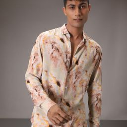 Banana Club Men Classic Floral Opaque Printed Casual Shirt-image-30