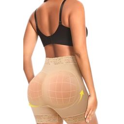 Kilvis Cream High-Rise Polyester Shapewear-image-75