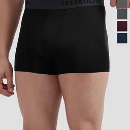 FREECULTR Pack Of 5 Anti Bacterial Micromodal Trunks FCP-XT-T-PB-POB-SG-SW-AG-S-31