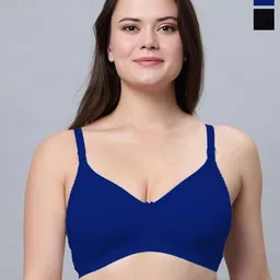 Eden Pack Of 2 Full Coverage Solid Bra-picture-55