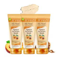 BIOFRESH Set Of 3 Apricot Body And Face Scrub - 65 g Each-56