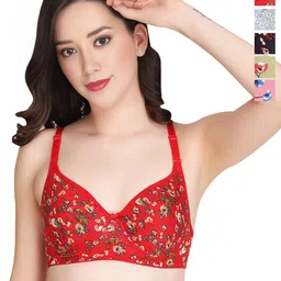 Liigne Floral Bra Full Coverage Lightly Padded-image-0