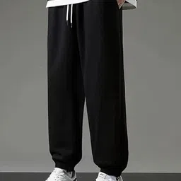 YOU FOREVER Men Original Baggy High-Rise Joggers Trousers-picture-16