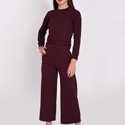 ORIEX THE ORIGINAL FASHION Girls Round Neck Sweatshirt With Palazzos-image-54