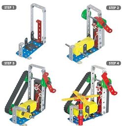 Zephyr Mechanix Robotix 2 Multi Model Construction Set Multicolor - 166 Pieces image 4